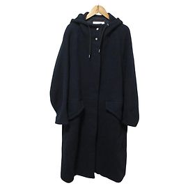 Autre Marque Cappotto con cappuccio in lana TOMORROWLAND Blu Blu navy