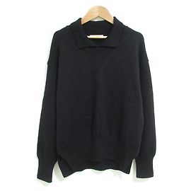 Autre Marque Camisola de malha de lã Rene Preto