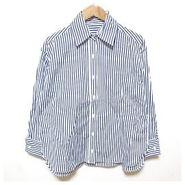 Autre Marque Chemise en coton à rayures Deuxieme Classe Bleu Autre