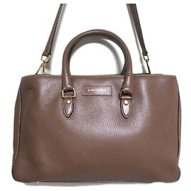 Autre Marque J&M Davidson CHARLIE 2way Lederhandtasche Braun