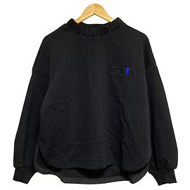 Autre Marque ayane Kanoko Bonding Pullover Bluse Schwarz