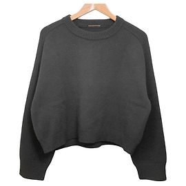Autre Marque Deuxieme Classe Middle Gauge Knit Pullover Noir