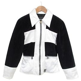 Versace Jeans Couture Velour Jacket Black Other