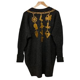 Pull en maille Vivienne Westwood avec imprimé collier Multicolore