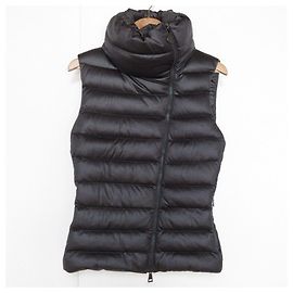 Colete de Penas Moncler TERNAY Marrom