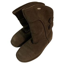 Autre Marque Botas impermeáveis de pele de carneiro EMU CHARLOTTE Marrom Castanho escuro
