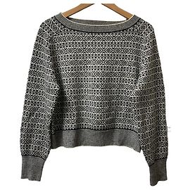 Jersey de punto de cachemira Fair Isle theory Negro Otro