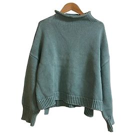 Autre Marque DemyLee Wollpullover mit Rollkragen Blau
