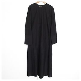 Autre Marque Robe en taffetas transparent en coton et nylon DES PRES Noir