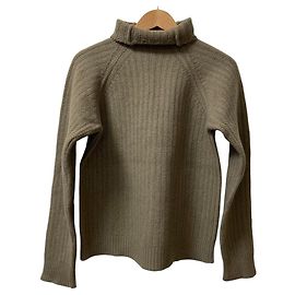 Maison Martin Margiela Rollkragenpullover aus Wolle Beige