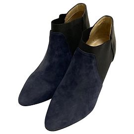 Botas Curtas Jimmy Choo Azul Azul marinho