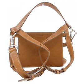 Bolsa de ombro Jil Sander em couro marrom Marrom