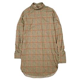Dries Van Noten CORSO 9011 W.W.SHIRT Camisa de algodão Marrom Outro
