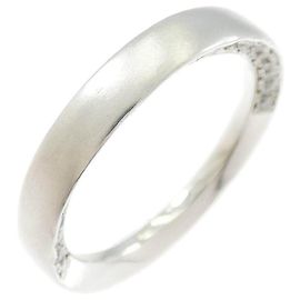 Autre Marque Anel de Pt900 com diamantes Prata