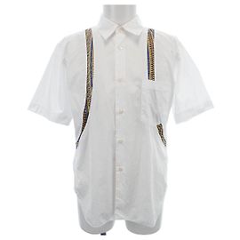 Comme des Garcons Homme Deux Kurzarmhemd Weiß