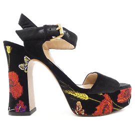 Sandali Valentino Garavani Nero Rosso