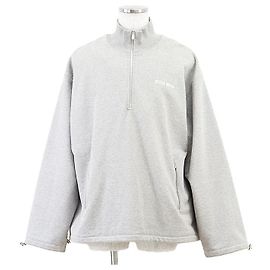 Sweatshirt en coton brodé Miu Miu Marron