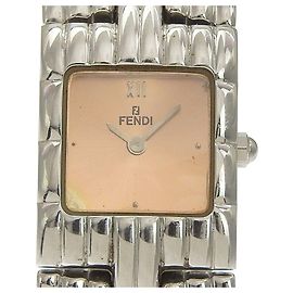 Fendi Orologi Montre en acier inoxydable Doré