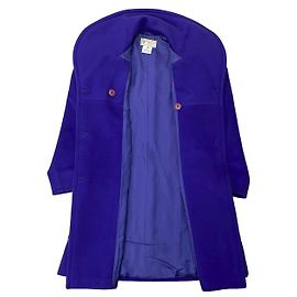 Cappotto Gucci in lana e cashmere Porpora