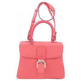 Bolso Delvaux Rodeo de becerro Roja