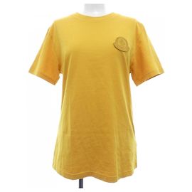 T-shirt in cotone Moncler Giallo