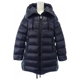 Moncler SUYEN Daunenmantel Blau Marineblau