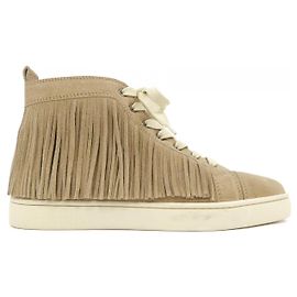 Sapatos de couro Christian Louboutin Bege