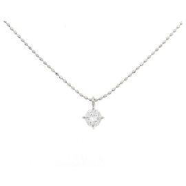 Autre Marque Colar de Diamantes PT1000 PT850 Prata
