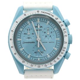 Autre Marque Swatch x Omega Mission to Uranus Bioceramic Quartz Watch Outro