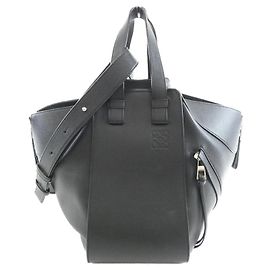 Loewe Hammock Small 387 30 S35 Shoulder Bag Black