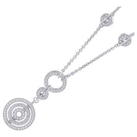 Bulgari Collier Bvlgari Astrale Cerchi en or blanc Doré