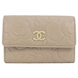 Chanel 50088 Tarjetero Beige