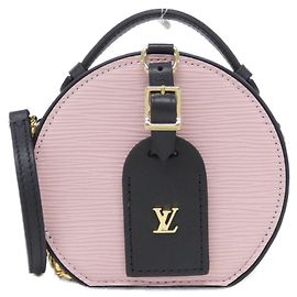Bolso de hombro Louis Vuitton Epi Mini Boite Chapeau Rosa