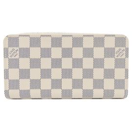 Louis Vuitton Damier Azur Zippy Wallet Blau