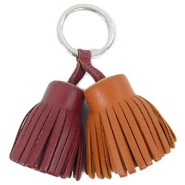 Hermès Hermes Carmen Unodos Keyring Red