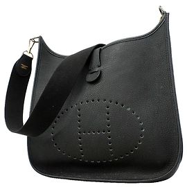 Hermès Hermes Evelyne 1GM Shoulder Bag Black