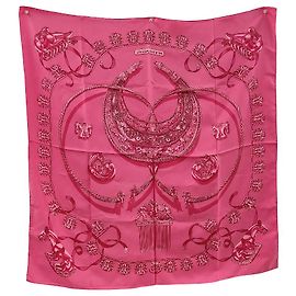 Hermès Hermes Carré 90 Silk multicolor 90 x 90 Rosa
