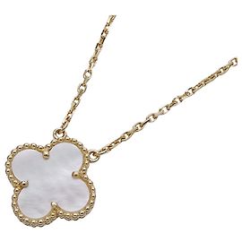 Collar Van Cleef & Arpels Vintage Alhambra Dorado