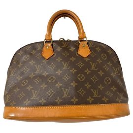 Bolsa Louis Vuitton Alma MM Monogram Marrom