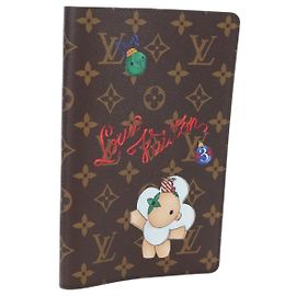 LOUIS VUITTON Monogram Vivienne Notebook Cover MM GI1464 LV Auth gh2373M Monograma