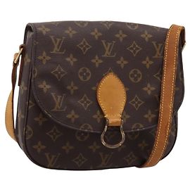LOUIS VUITTON Monogram Saint Cloud GM Shoulder Bag M51242 LV Auth ep15880 Monograma