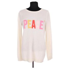 Autre Marque Repeat White Cashmere Sweater White