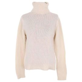 Ba&Sh White Cashmere Sweater White