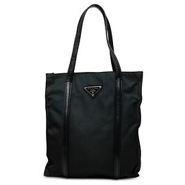 Sac Tote Prada Tessuto Noir Noir