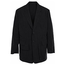 Y3 Y-3, Blazer stropicciato nero Nero