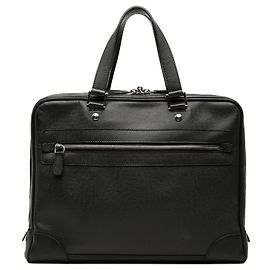 Black Louis Vuitton Taiga Igor Briefcase Business Bag Black