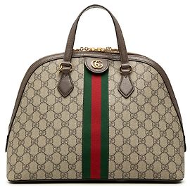 Sac Satchel Gucci Ophidia Web Medium GG Supreme Beige Beige