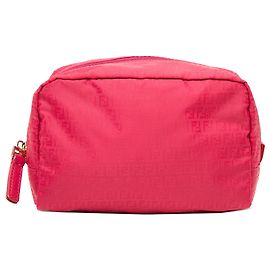 Bolsa Fendi Zucchino em nylon rosa Rosa