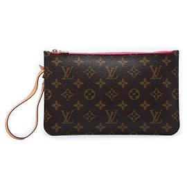 Bolsa Louis Vuitton Monogram Neverfull MM Castanha Marrom