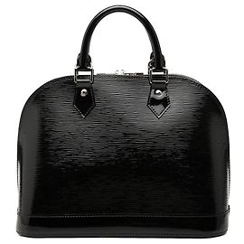 Sac à main Louis Vuitton Electric Epi Alma PM Noir Noir